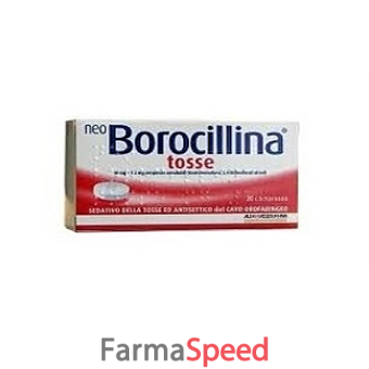 neoborocillina tosse - 10 mg + 1,2 mg pastiglie 20 pastiglie in blister pvc-pe-pvdc/al