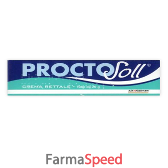 proctosoll - crema rettale tubo da 20 g