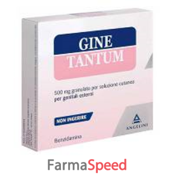 ginetantum - 500 mg granulato per soluzione cutanea per genitali esterni 10 bustine 