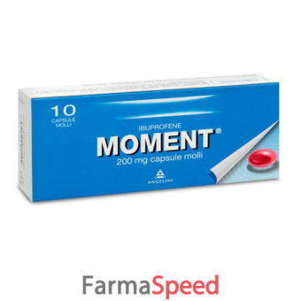 moment - 200 mg capsule molli 10 capsule 