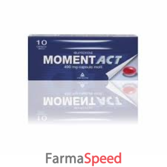momentact - 400 mg capsule molli 10 capsule