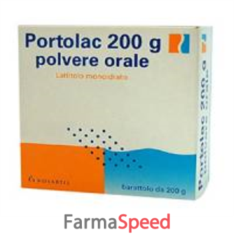 portolac - 200 g polvere per soluzione orale barattolo 