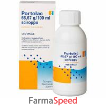 portolac - 66,67 g/100 ml sciroppo 1 flacone 200 ml 