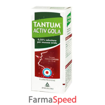 tantum verde gola - 250 mg/100 ml spray per mucosa orale soluzione 15 ml