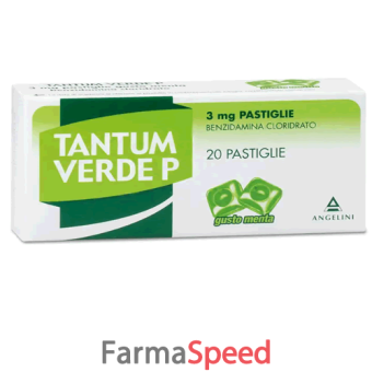 tantum verde p - 3 mg pastiglie gusto menta 20 pastiglie 