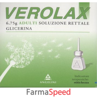 verolax - 9 g adulti soluzione rettale 6 contenitori monodose 