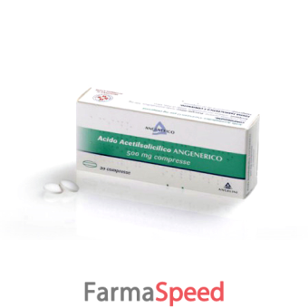 acido acetils ang - 500 mg compresse 20 compresse 