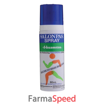 salonpas - soluzione cutanea contenitore sotto pressione 80 ml con valvola spray