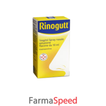 rinogutt - 1 mg/ml spray nasale, soluzione 1 flacone da 10 ml 