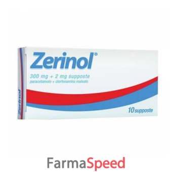 zerinol - 300 mg + 2 mg 20 compresse 