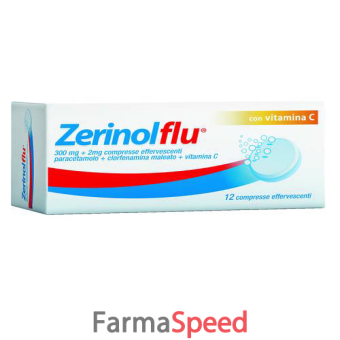 zerinolflu - effervescente 12 compresse