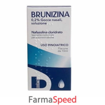 brunizina - 0,2% gocce nasali, soluzione 1 flacone da 10 ml 