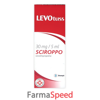 levotuss - 30 mg/5 ml sciroppo 1 flacone 200 ml