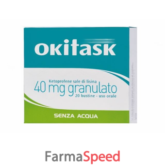 okitask - 40 mg granulato 20 bustine 