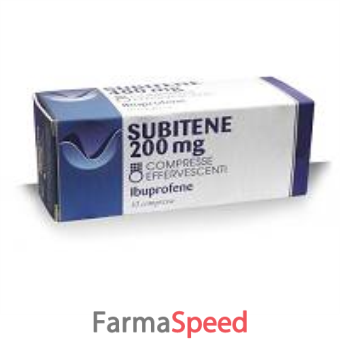 subitene - 200 mg compresse effervescenti 10 compresse 