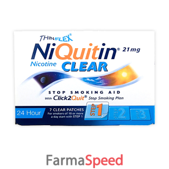 niquitin - 21 mg/24 h cerotti transdermici 7 cerotti in bustine