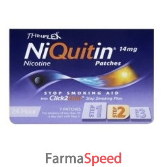 niquitin - 14 mg/24 h cerotti transdermici 7 cerotti in bustine