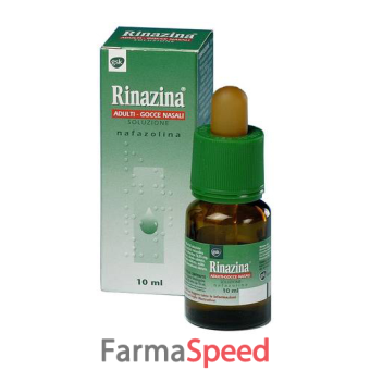 rinazina - 1 mg/ml gocce nasali soluzione flacone 10 ml