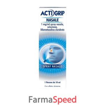 actifed decongest - 1 mg/ml spray nasale, soluzione 1 flacone hdpe da 10 ml 