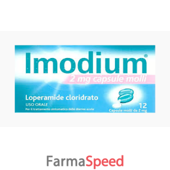 imodium - 2 mg capsule molli 12 capsule 