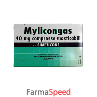 mylicongas - 40 mg compresse masticabili 50 compresse 
