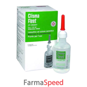 clisma fleet pronto uso - pronto per l'uso 4 flaconi 133 ml