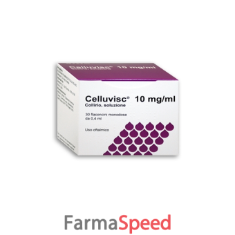 celluvisc - 1% collirio 30 flaconi monodose da 0,4 ml 
