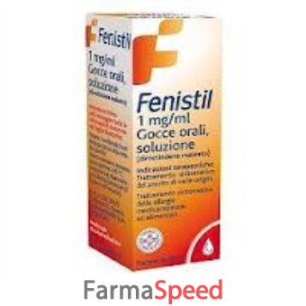 fenistil - 1 mg/ml gocce orali, soluzione flacone 20 ml 