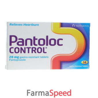 pantoloc control - 20 mg-compressa gastroresistente - uso orale- blister (alu/alu) 14 compresse 