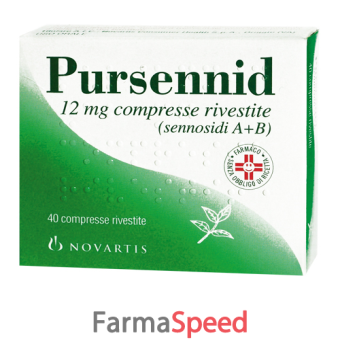 pursennid* 40 compresse rivestite 12 mg