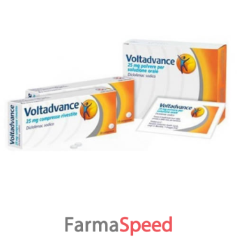 voltadvance - 25 mg polvere per soluzione orale 20 bustine 