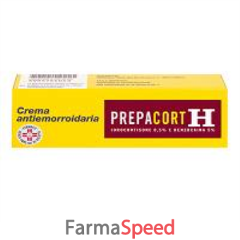 prepacorth - 0,5 g/100 g + 5 g/100 g crema tubo 20 g + cannula 