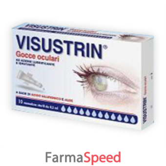 visustrin - 0,1% collirio, soluzione flacone 10 ml 