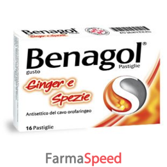 benagol - pastiglie gusto ginger e spezie 16 pastiglie