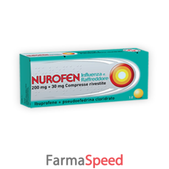 nurofen influenza raffr - 200 mg + 30 mg compresse rivestite 12 compresse rivestite 