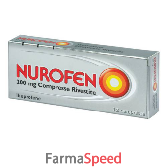 nurofen - 200 mg 12 compresse rivestite 