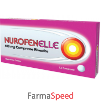 nurofenelle - 400 mg compresse rivestite 12 compresse in blister pvc/al 