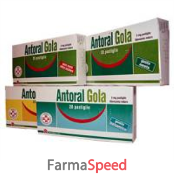 antoral gola - gola 5 mg 20 pastiglie senza zucchero