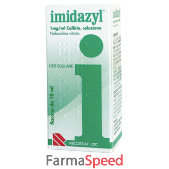 imidazyl - 1 mg/ml collirio soluzione 1 flacone 10 ml 