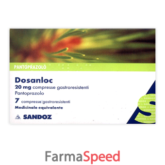 dosanloc*7 cpr gastrores 20 mg