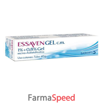 essaven - 10 mg/g + 8 mg/g gel, tubo da 40 g