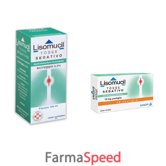 lisomucil tosse sed - 15 mg/5 ml sciroppo flacone 100 ml 