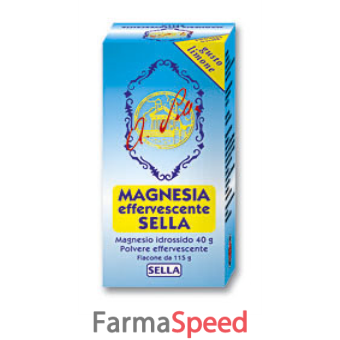 magnesia eff sella - 40 g polvere effervescente flacone 115 g