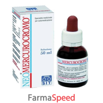 neomercurocromo - soluzione cutanea 1 flacone 50 ml