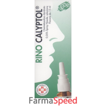 rinocalyptol - 0,05% spray nasale, soluzione flacone 15 ml 