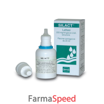 silact - 200 mg/ml gocce orali, soluzione flacone contagocce da 20 ml 