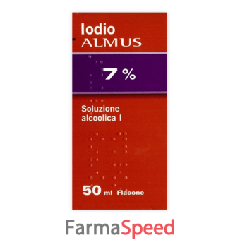 iodio sol alco i - 7%/5% soluzione cutanea alcoolica 1 flacone 25 ml 