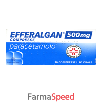 efferalgan - 500 mg compresse 16 compresse 