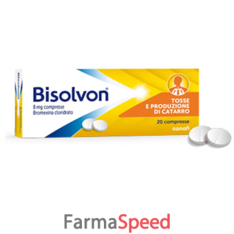 bisolvon - 8 mg 20 compresse 