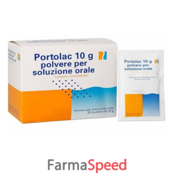 portolac eps - 10 g polvere per soluzione orale 20 bustine 
